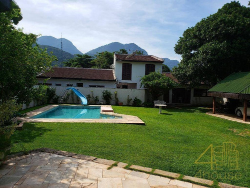 Imagem 14 de 29 de Rua Belém, 15 Na Praia Do Pauba, São Sebastião. Casa Pé Na Areia, Amplo Jardim, Área Gourmet, Piscina E Muito Espaço Em Meio A Natureza. São Sebastião - Ca0616