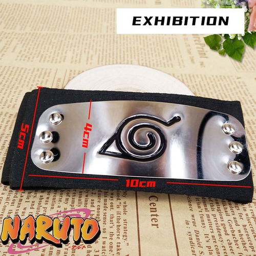Diadema Venda Naruto Cosplay Anime