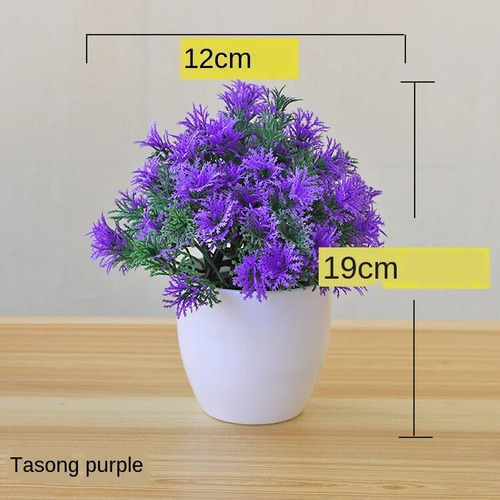 E C32 Plants, Bonsái Simple, Árbol Pequeño, Flores Falsas