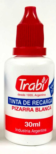 Imagen 3 de 3 de Tinta Trabi Para Marcador De Pizarra Blanca