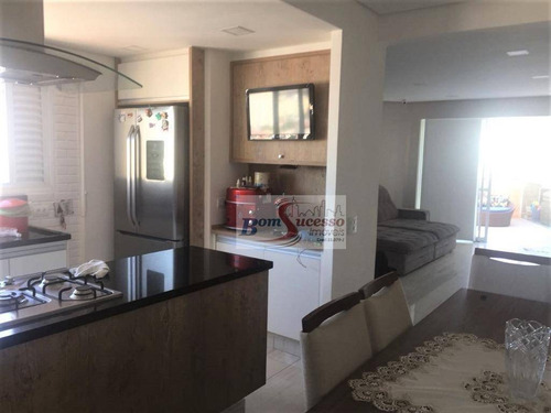 Imagem 8 de 23 de Cobertura Com 3 Dormitórios À Venda, 202 M² Por R$ 1.200.000,00 - Vila Prudente - São Paulo/sp - Co0077