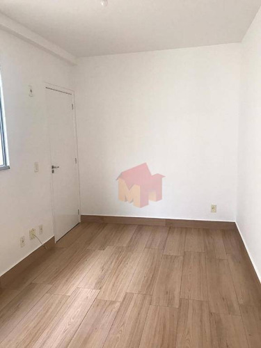 Apartamento Com 2 Dormitórios Para Alugar, 60 M² Por R$ 650,00/mês - Jardim Recanto - Americana/sp - Ap0260