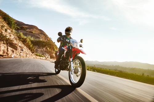 Moto Honda Xr 190l 2024 Rojo