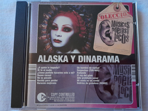 Cd Alaska Y Dinarama Musicos Poetas Y Locos