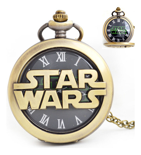 Collar Reloj De Star Wars Pelicula Culto