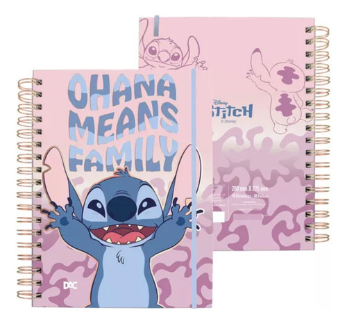Cadaderno Universitário Smart Stitch 80fls 90g - 5196 - Dac