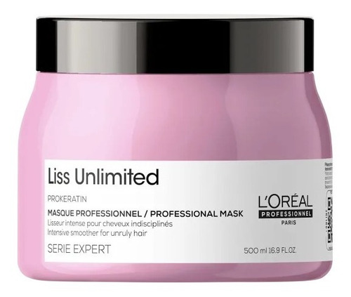 Máscara Liss Unlimited L'oréal 500g