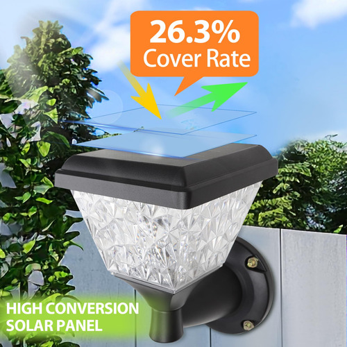 Luces Solares De Pared Exteriores 124 Led Ip65 3 Modos