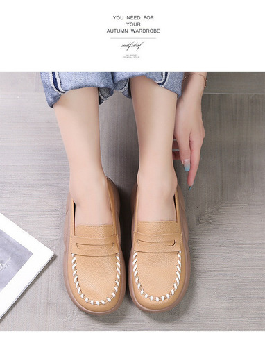 Zapatos Zapato Sencillo Casual Para Mujer Con Plataforma