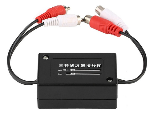 Supresor Ruido Aislamiento Filtro De Audio Estéreo Automóvil