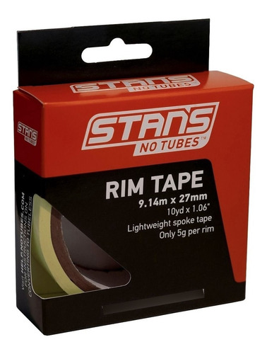 Cinta Tubeless Stans Notubes 27mm X 9 Mts ( Made In Usa )