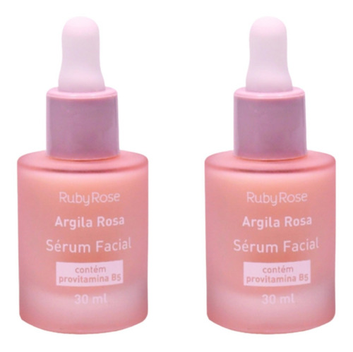 Imagem 5 de 10 de Serum Facial Argila Rosa Polivitamina B5 Colageno Ruby Rose