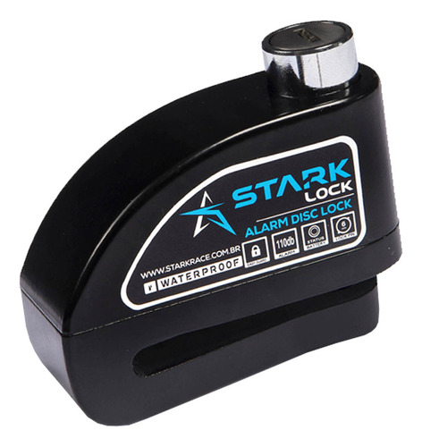 Trava Segurança Disco Moto Stark Alarme Sonoro Pcx150 Nx200