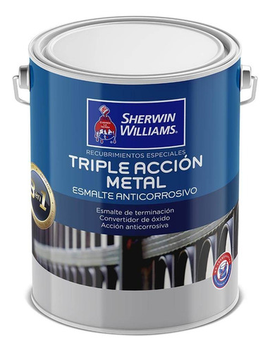  Anticorrosivo Triple Acción Metal Sherwin Williams 1/4 G