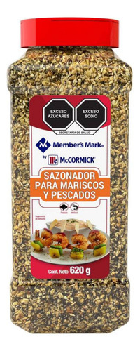 Sazonador Pescadosmariscos Member´s Mark Mccormick 620g