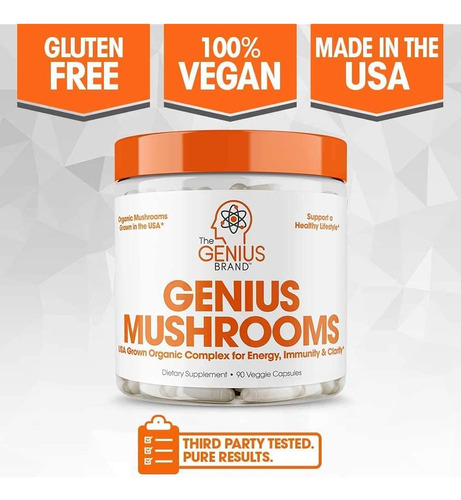 Melena De Leon, Cordyceps Y Reishi - Refuerzo Del Sistema
