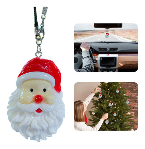Decoración Navideña De Espejos De Coche Accesorios De Espejo