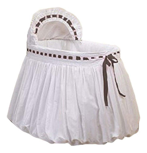 Baby Doll Bedding Pretty Ribbon - Juego De Moisés, Color C.