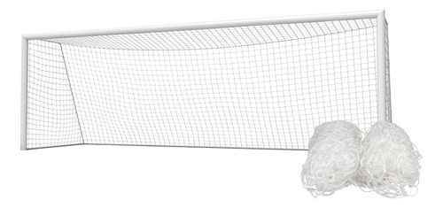 Rede De Futebol De Salão (futsal) - Fio 2 Nylon (par)