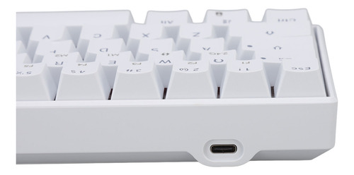 Teclado Com Fio Mecânico De 64 Teclas Sem Fio 2.4g Bt3.0 5.0