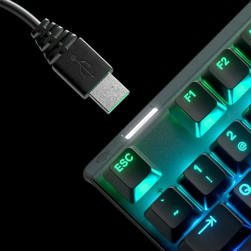 Teclado Mecánico Para Juegos Steelseries Apex 7 Tkl Brown