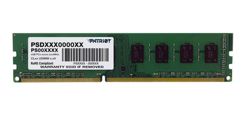 Memoria Ram Patriot Ddr3 8 Gb 1600 Mhz