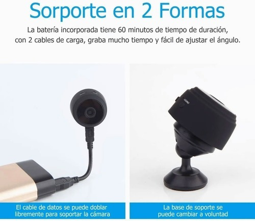 Mini Cámaras De Seguridad Wifi 1080p Hd Inalámbricas