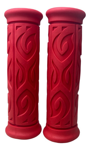 Par Punho Luva Manopla Bike Bicicleta Mtb Mk Speed Freeride Cor Vermelho