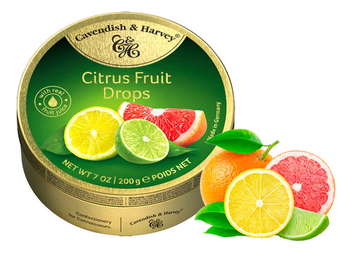 Balas Cavendish & Harvey Frutas Citricas 200g