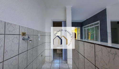 Imagem 15 de 30 de Casa Com 1 Dormitório Para Alugar Por R$ 1.000/mês - Assunção - São Bernardo Do Campo/sp - Ca0411