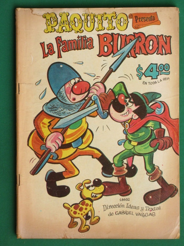 Paquito Presenta: La Familia Burron #18892 Comic 98 Páginas