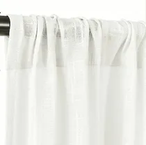 Comprar Tela Voile Bual Rustica Blanco Para Cortinas Ancho Tela 280 
