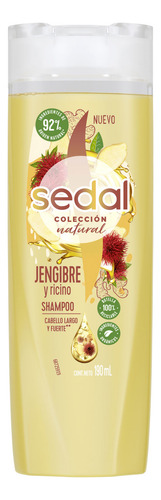 Pack Shampoo Sedal Jengibre Y Ricino 190 Ml