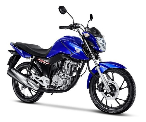 Imagem 1 de 15 de Honda Cg 160 Fan 2022 - Azul