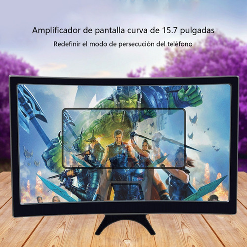 Imagen 7 de 10 de Pantalla Hd Amplificadora Para Teléfono Con 12 Pulgadas