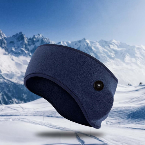 Orejeras De Invierno Con Botones Protección Para Los Oídos