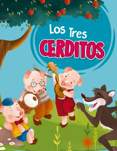 32 Páginas: Los Tres Cerditos.: Cuento Infantil con 32 páginas : Los tres  cerditos., de Varios. Editorial Silver Dolphin (en español), tapa dura en  español, 2022