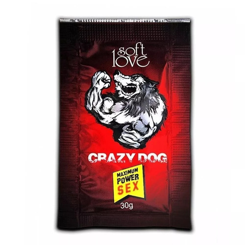 Kit 5 Unid. Energético Crazy Dog Maximum 30g Soft Love