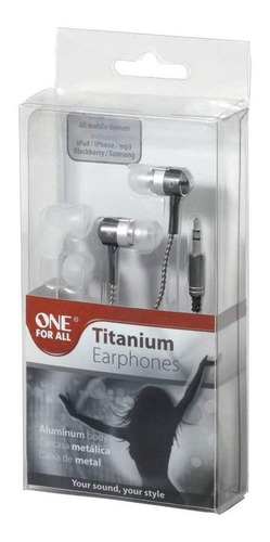Fone De Ouvido Tipo Titanium One For All Sv5231