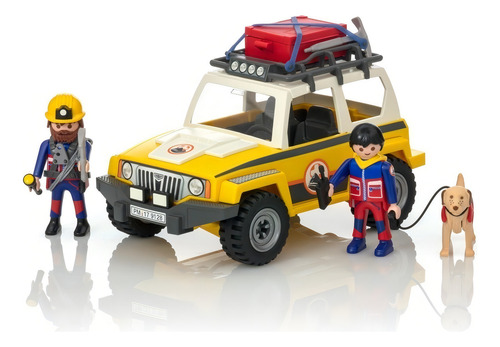 Veículo de resgate de montanha Playmobil Action 9128 Intel