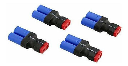 4pcs Macho Ec5 A Hembra T-plug Deans Adaptador De Conector D