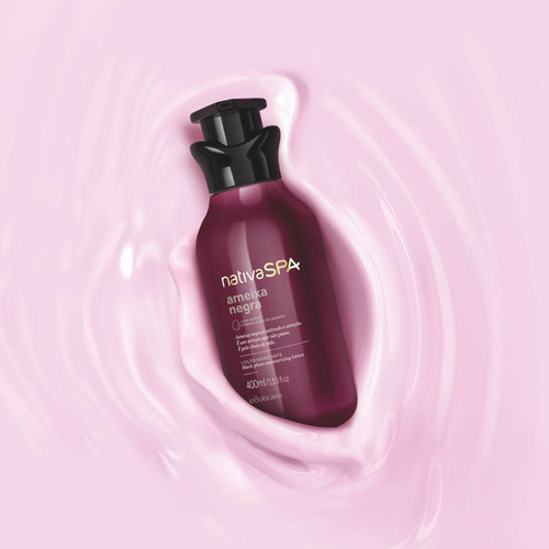 Creme Corpo O Boticário Nativa Spa De 400ml Ameixa Negra