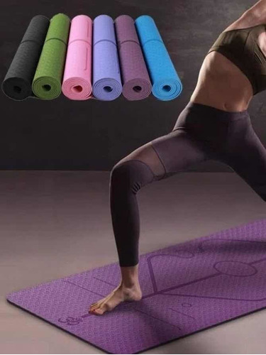 Mat Yoga 10mm 50cm Ancho Y 186cm