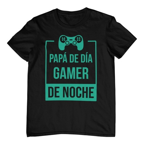 Imagen 1 de 4 de Playera Para Hombre - Día Del Padre - Papa Gamer