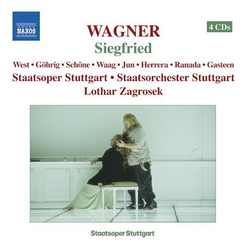 Wagner - Sigfrido - West Göhrig Zagrosek - 4 Cds