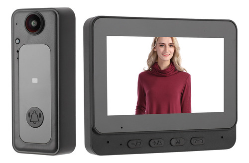 Intercomunicador De Voz, Timbre, Vídeo Inalámbrico Inteligen