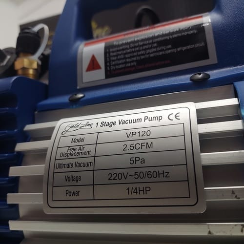 Bomba De Vacio 54 Litros Gold Line Una Etapa