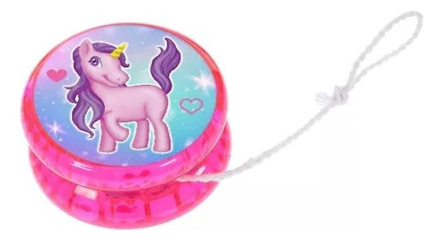 Yoyo Para Niñas Unicornio Con Luces Jueguete Diversion