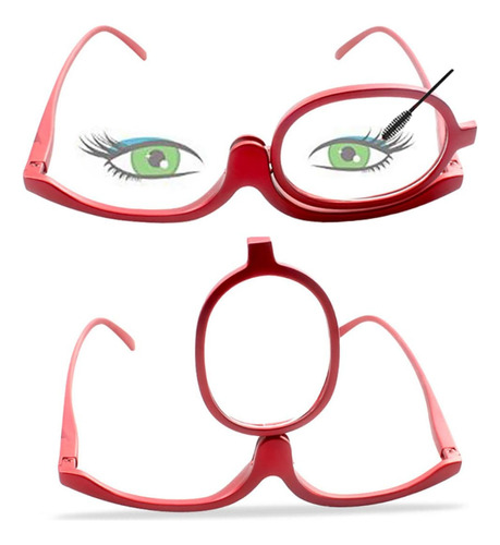 Yy Lupas De Anteojos, Gafas De Maquillaje De Lupa Con Gafas
