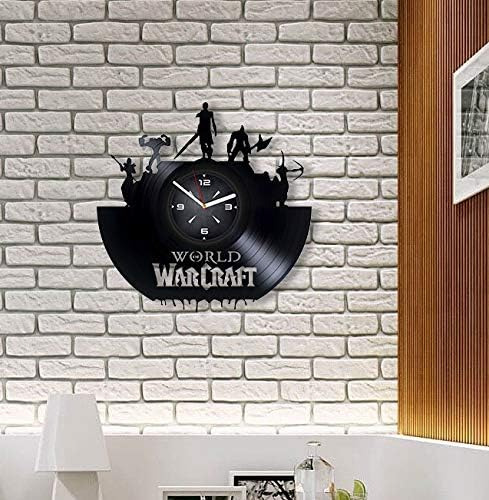 Reloj De Pared Con Disco De Vinilo De La Horda De World Of W
